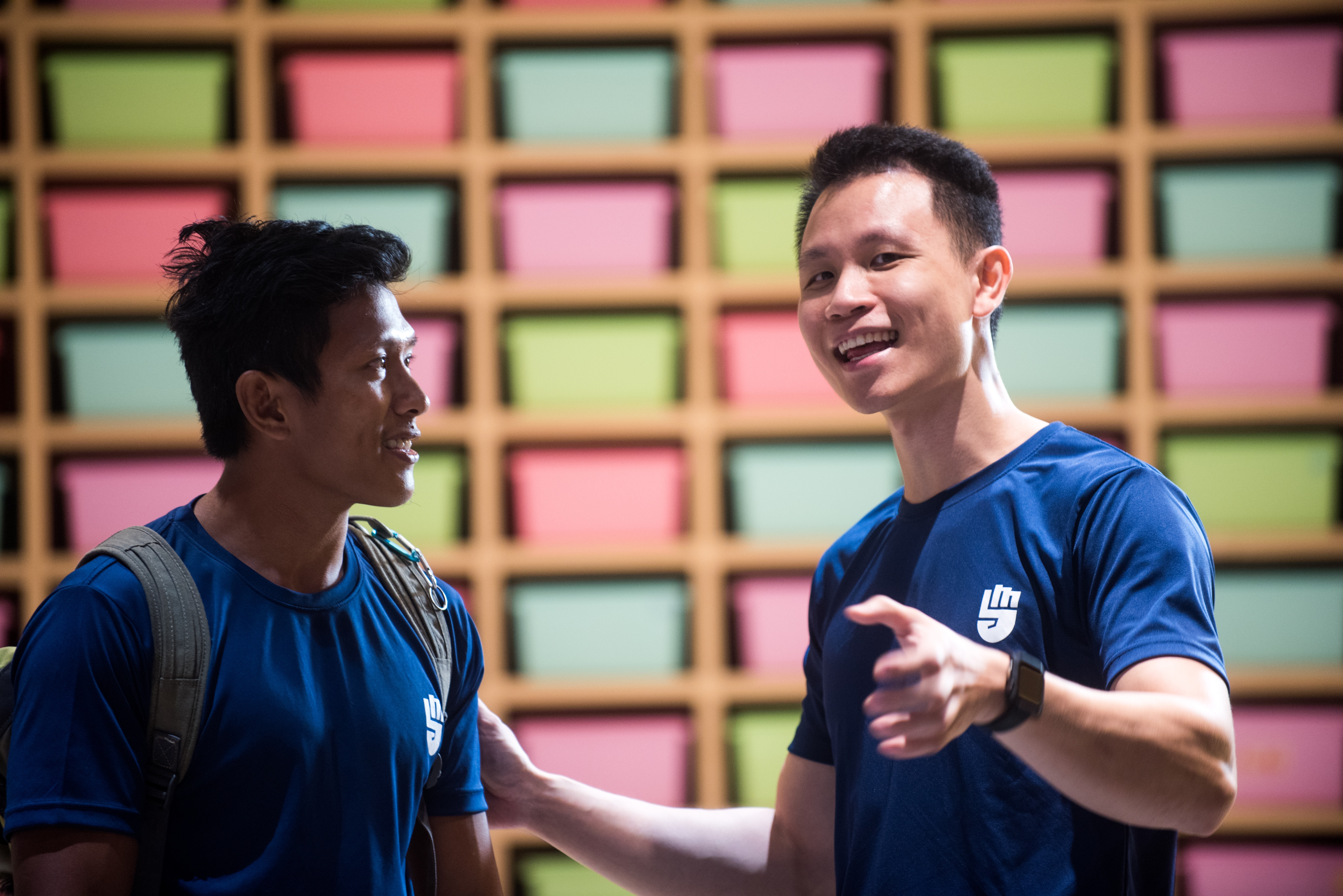 jia wei talking to imran