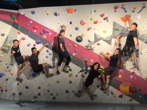 Team Axis at Boulder Movement